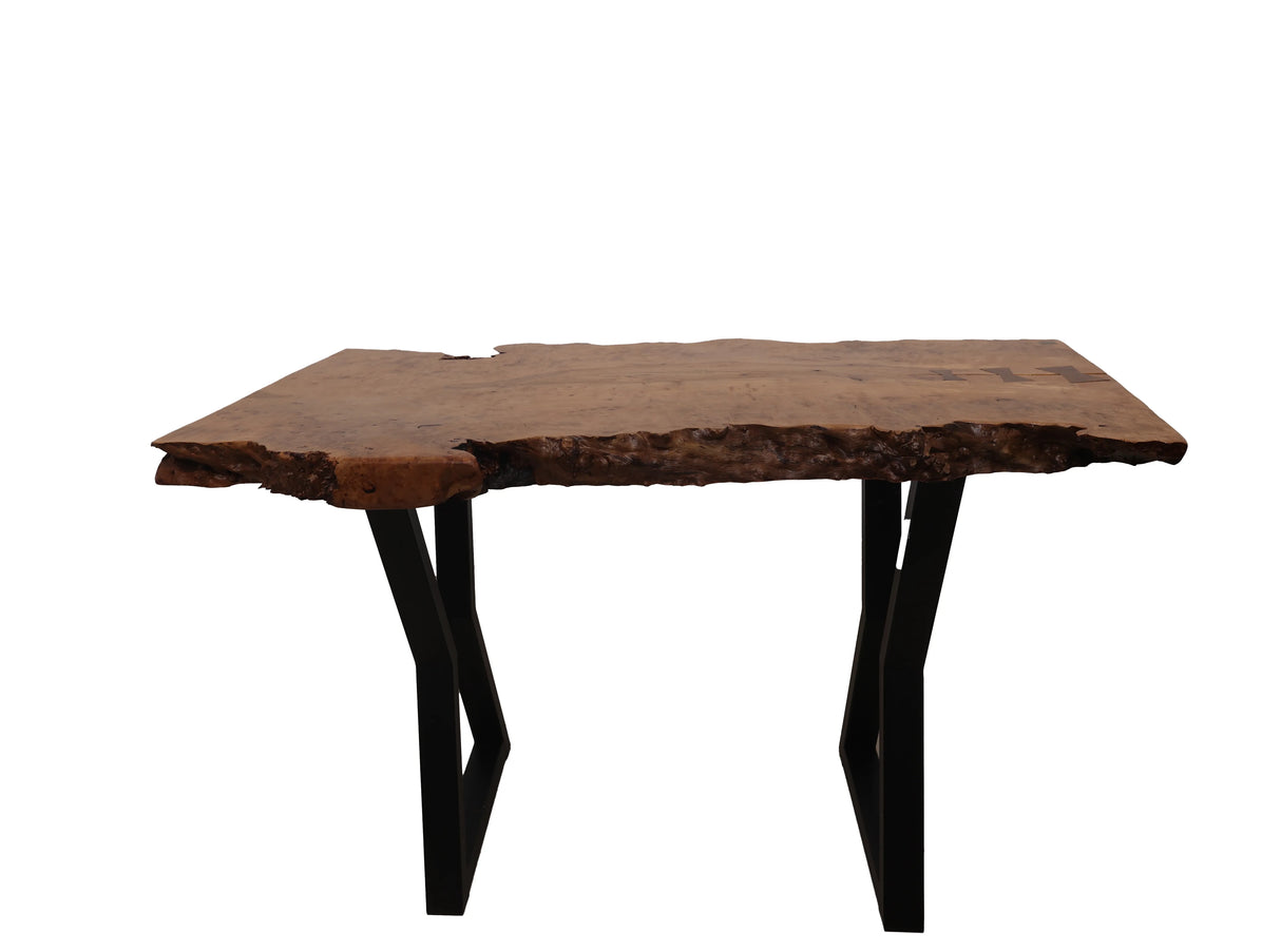 4 Seater Wooden Dining Table 130x80cm UAE