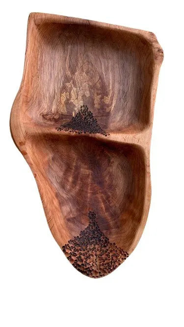 Field Elm Food-Safe Wooden Tray 55x14cm - Dubai 2024
