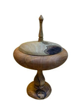 Pedestal Wood Fruit Bowl 25x40cm UAE